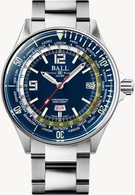 Ball Watch Company Engineer Master II Diver Worldtime | Blue Dial | 42mm DG2232A-SC-BE