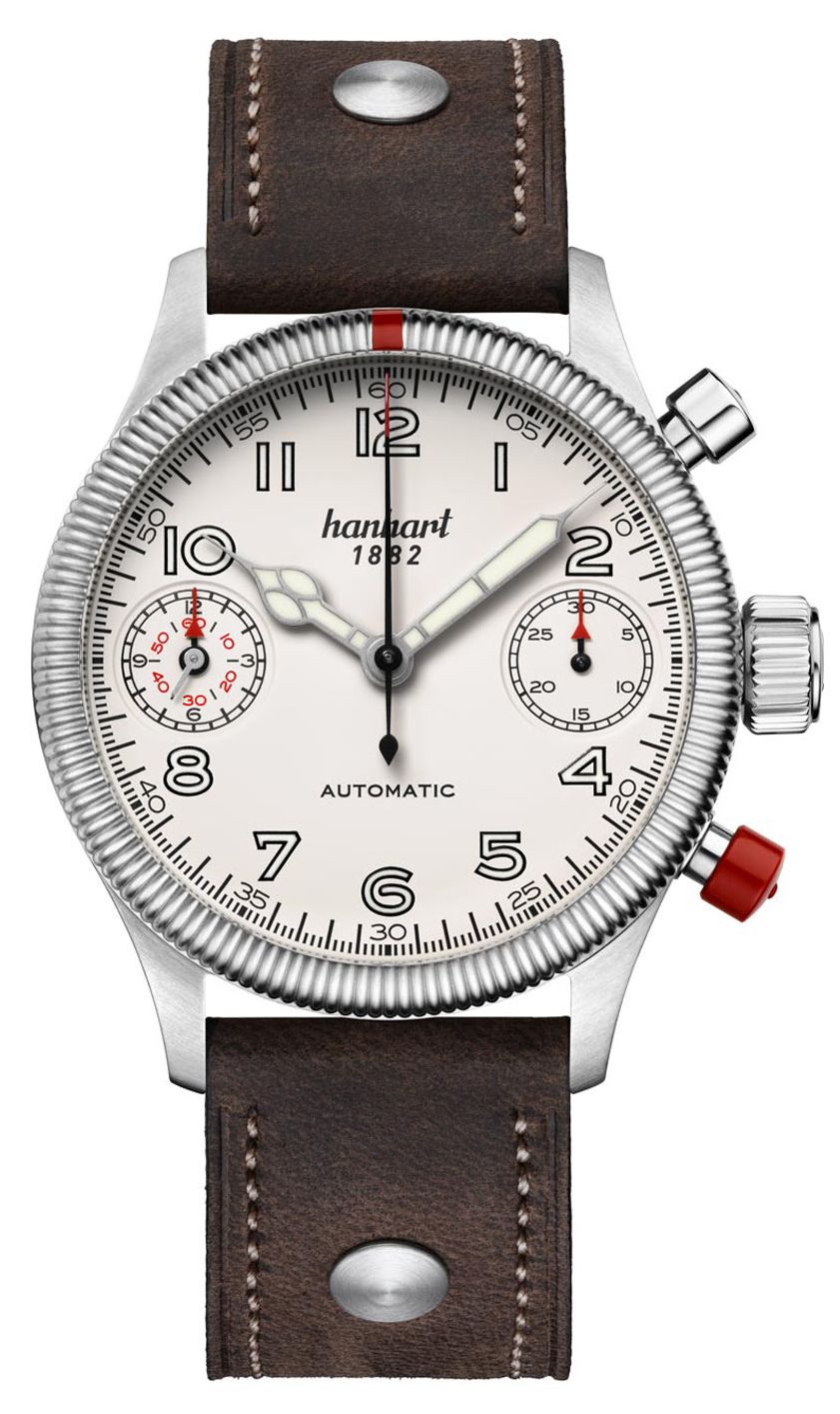 Hanhart 731.200-0110 PIONEER TwinDicator Automatic Watch