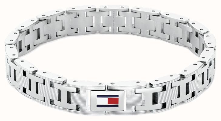 Tommy Hilfiger H-Link Silver Stainless Steel Bracelet 2790682