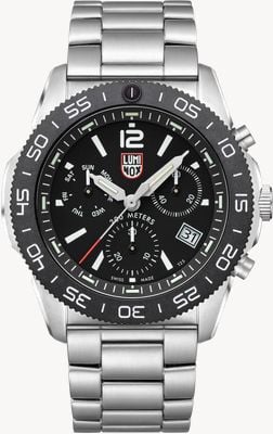 Luminox Pacific Diver Chronograph Black / Steel - 44mm Diver Watch XS.3142-EX DISPLAY