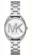 Michael Kors Leia Women's Silver Tone Dial Silver Tone Stainless Steel Bracelet MK7678