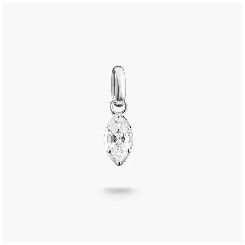 Thomas Sabo CC1332-051-14 Silver Charm Pendant Birthstone Jewellery