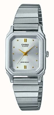 Casio Women's Silver Dial / Stainless Steel Bracelet LQ-400D-7AEF