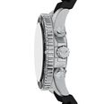 Emporio Armani Solar Chronograph (44mm) Black Dial / Black Silicone Strap AR11830 - alternate view 2