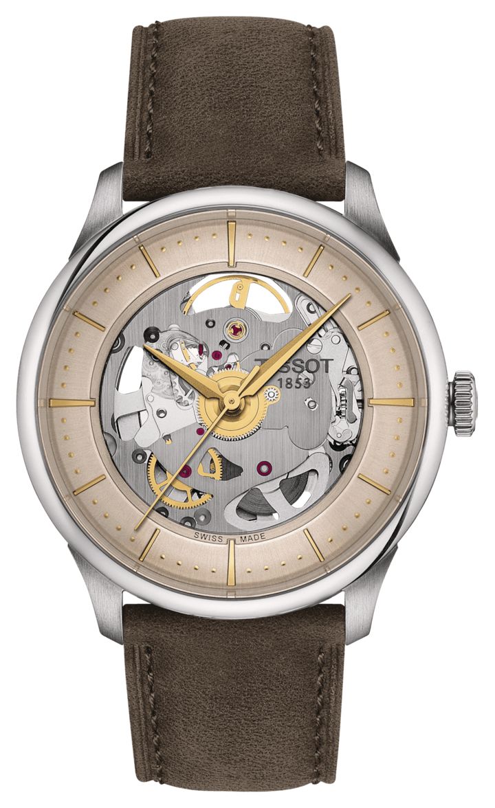 Tissot T1398361626100 Chemin Des Tourelles Squelette (39mm) Watch