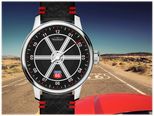 MeisterSinger Edition Route 66 - 1 of 100 (43mm) Matte Black Dial / Black Leather Strap ED-ROUTE66 - alternate view 5