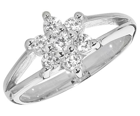 G7461/C Babies Cz Ring Size C Jewellery - James Moore TH - Modalova
