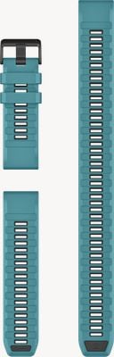 Garmin QuickFit Bands (26mm) Turquoise Silicone (3-piece Dive Set) - Strap Only 010-14412-02