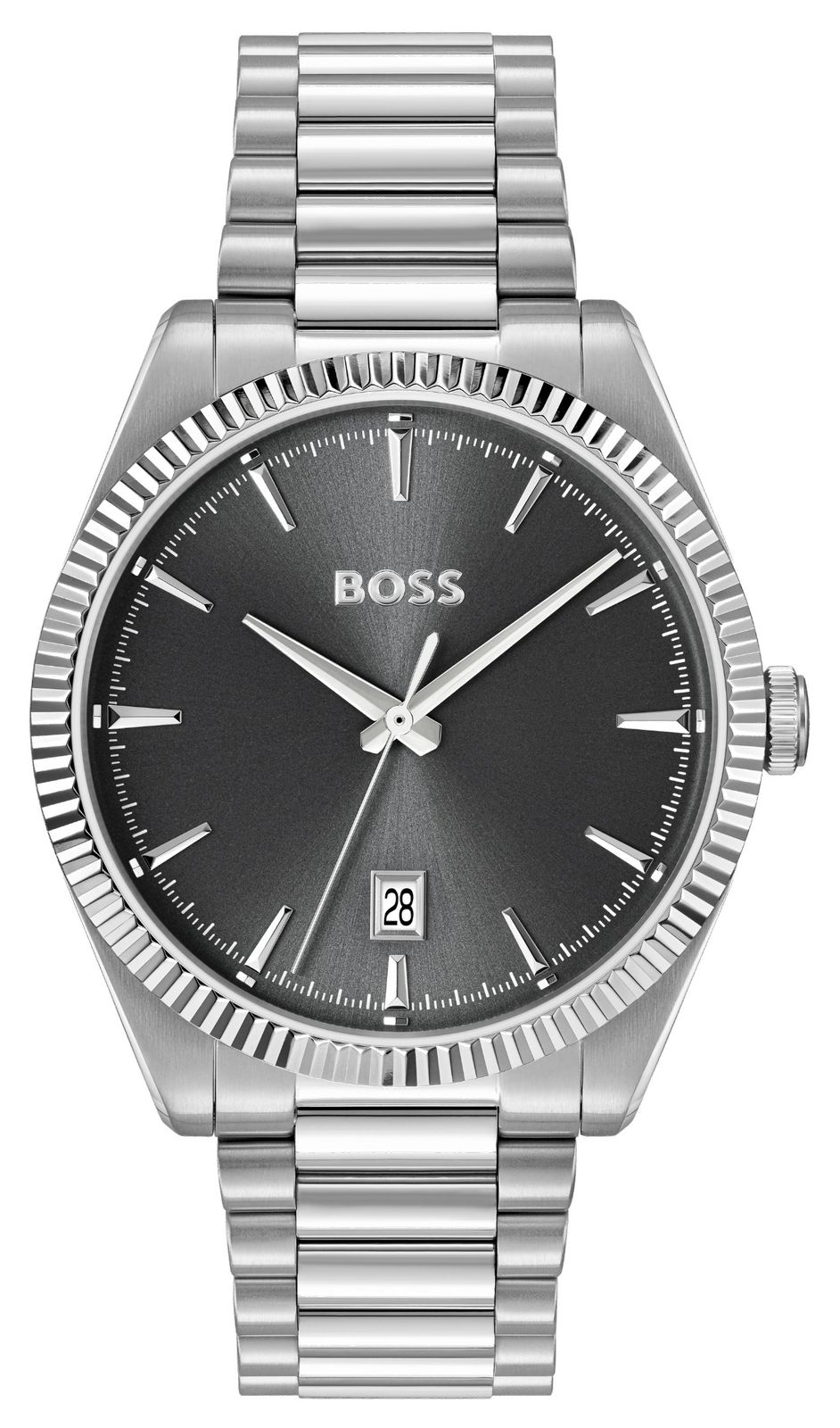 BOSS 1514310 CHESWICK Three-Hand Quartz (40mm) Grey Dial / Watch