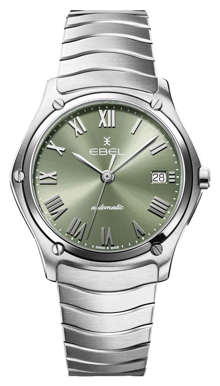 EBEL 1216652 Sport Classic Automatic (37mm) Green Sunray Watch
