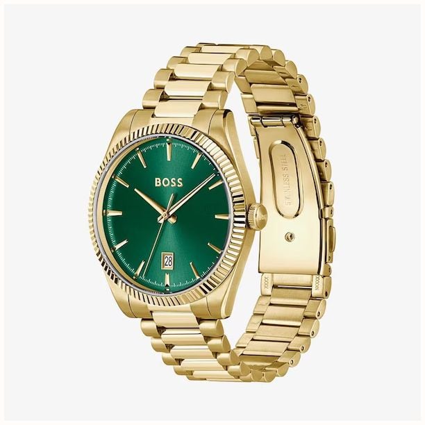 BOSS Langford 39mm Green Mens BOSS Watch 1514355 - alternate view 2