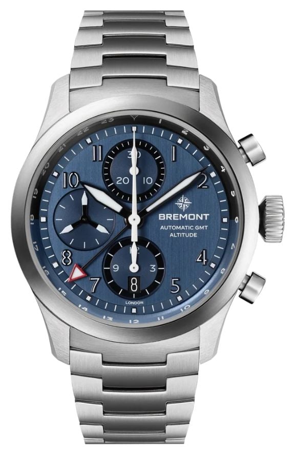 Bremont ALT42-CHR-G-SS-BL-B Altitude Chronograph GMT Watch