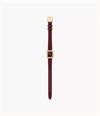 Fossil Raquel 18 mm Three-Hand Red Leather ES5530 - alternate view 4