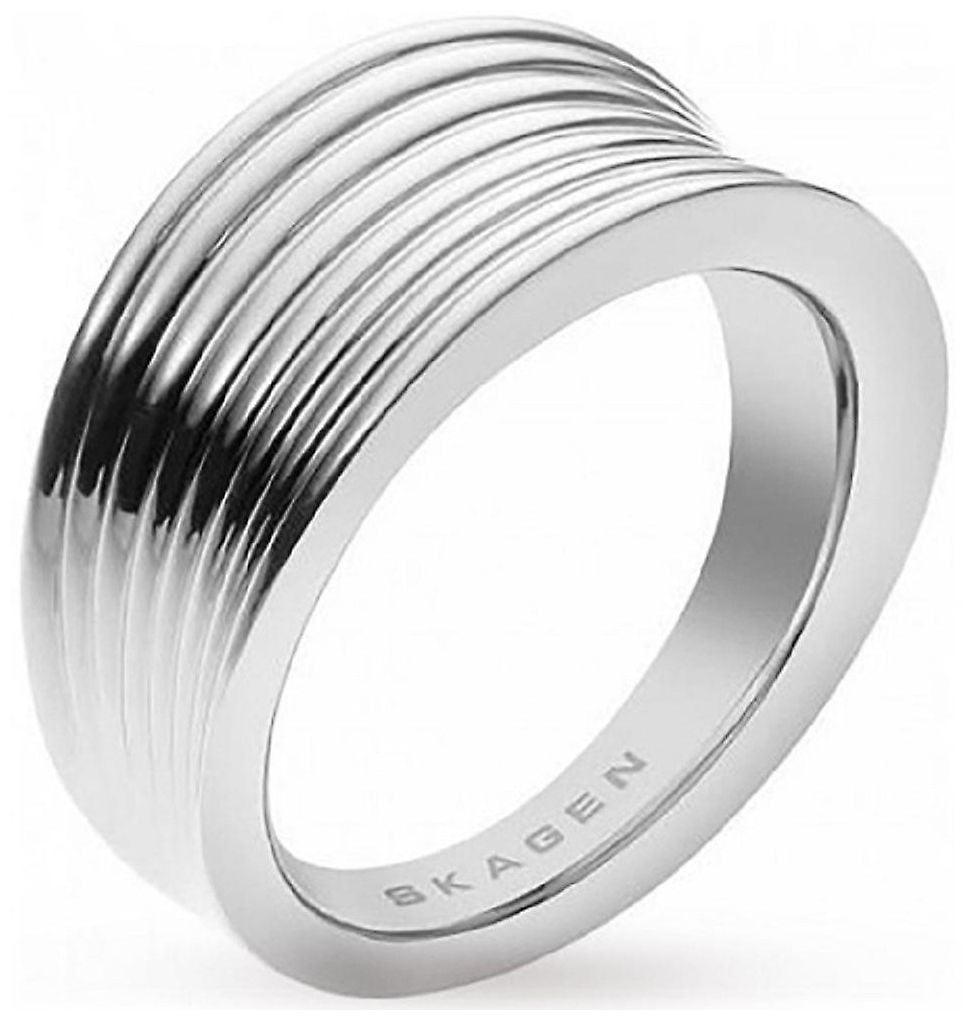 Skagen SKJ0162040508 Skagen Silver plated Unisex Ditte Ring Jewellery