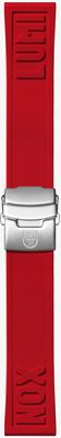 Luminox Genuine Rubber Cut-to-Fit Strap - Red - 24mm - Steel Buckle (STRAP ONLY) FPX.2406.30Q.K