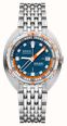 DOXA SUB 250T GMT Caribbean (40mm) Blue Iconic Dial / Stainless Steel Rice-Grain Bracelet Watch 855.10.201.10