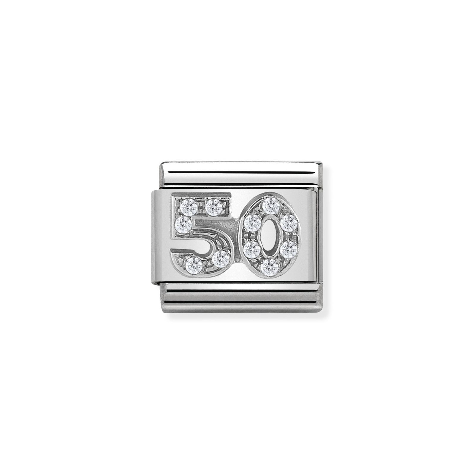 Nomination 330304/23 Classic 50 Sterling Silver & Steel Jewellery