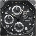 Luminox Master Carbon SEAL Auto Chrono 3880 Series (45mm) Black Dial / Black Technical Matrix Leather Strap Watch XS.3881 - alternate view 6