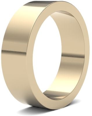 James Moore Wedding Ring  | 9ct Yellow Gold | 6mm | Medium | Size Flat | AG_6GMF-9Y AG_6GMF-9Y