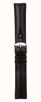 Sinn Men's Black cowhide leather strap with Russia tanning BL43201851001203400A