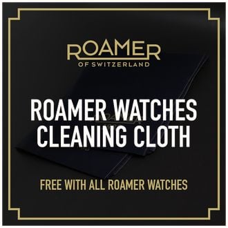 Roamer Branded Dark Blue Watch Polishing Cloth ROAMER-CLOTH