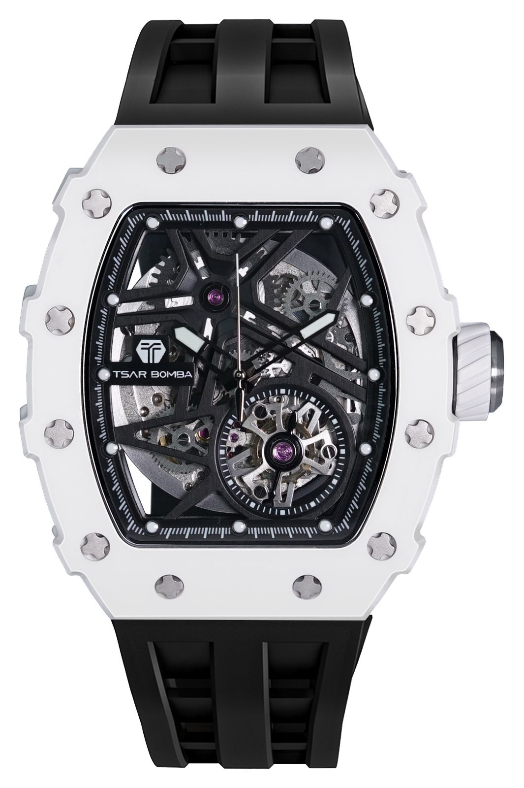 TSAR BOMBA TB8209C-03 Elemental Series Ceramic Automatic (43 Watch