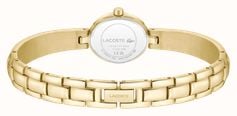 Lacoste Suzanne Quartz (18.5mm) Mint Green Sunray Dial / Gold PVD Stainless Steel Bracelet 2001531 - alternate view 3