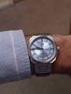 Customer picture of RZE Resolute 36 Halcyon Automatic (36mm) Light Blue Sunray Dial / UltraHex Titanium Bracelet RES-36-HAL