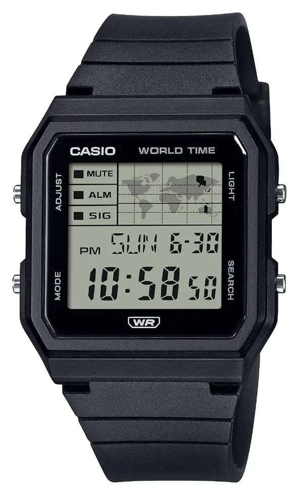 Casio LF-30W-1AEF World Map Multifunction (33.7mm) Digital Watch