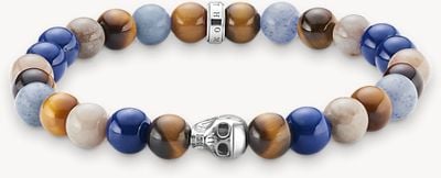 Thomas Sabo Thomas Sabo Multicolour Skull Bracelet A1532-926-7-L19