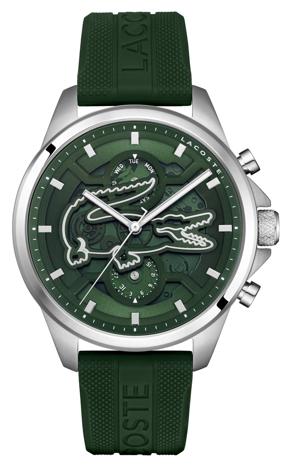 Lacoste 2011536 Arthor Green Silcone Green Dial Watch