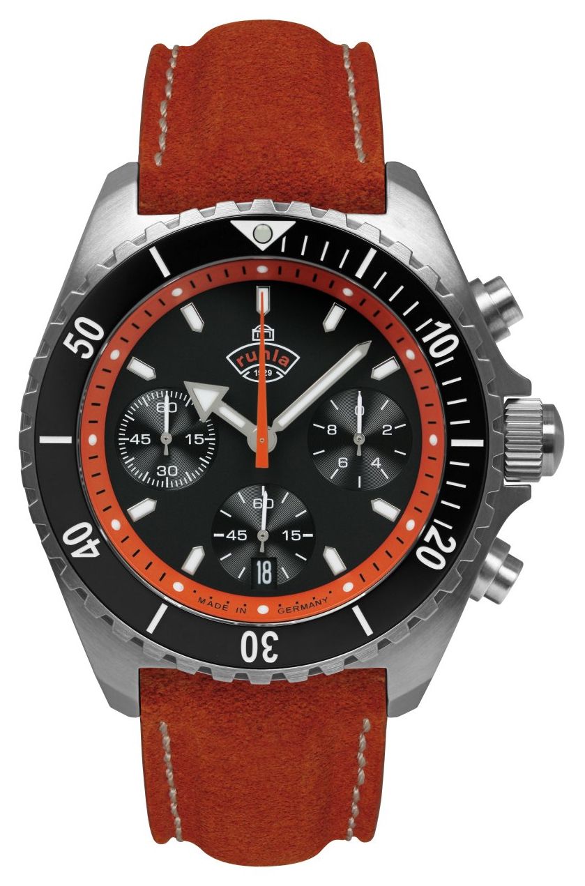 RUHLA 49702 Glasbach Cup Hill Climb Quartz Chrono (43mm) Watch
