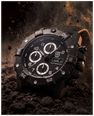 Luminox Master Carbon SEAL Auto Chrono 3880 Series (45mm) Black Dial / Black Technical Matrix Leather Strap Watch XS.3881 - alternate view 14