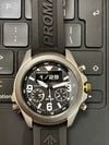 Customer picture of Citizen Promaster Land Combination World Timer (44mm) Black Dial / Black Silicone Strap JV1007-07E