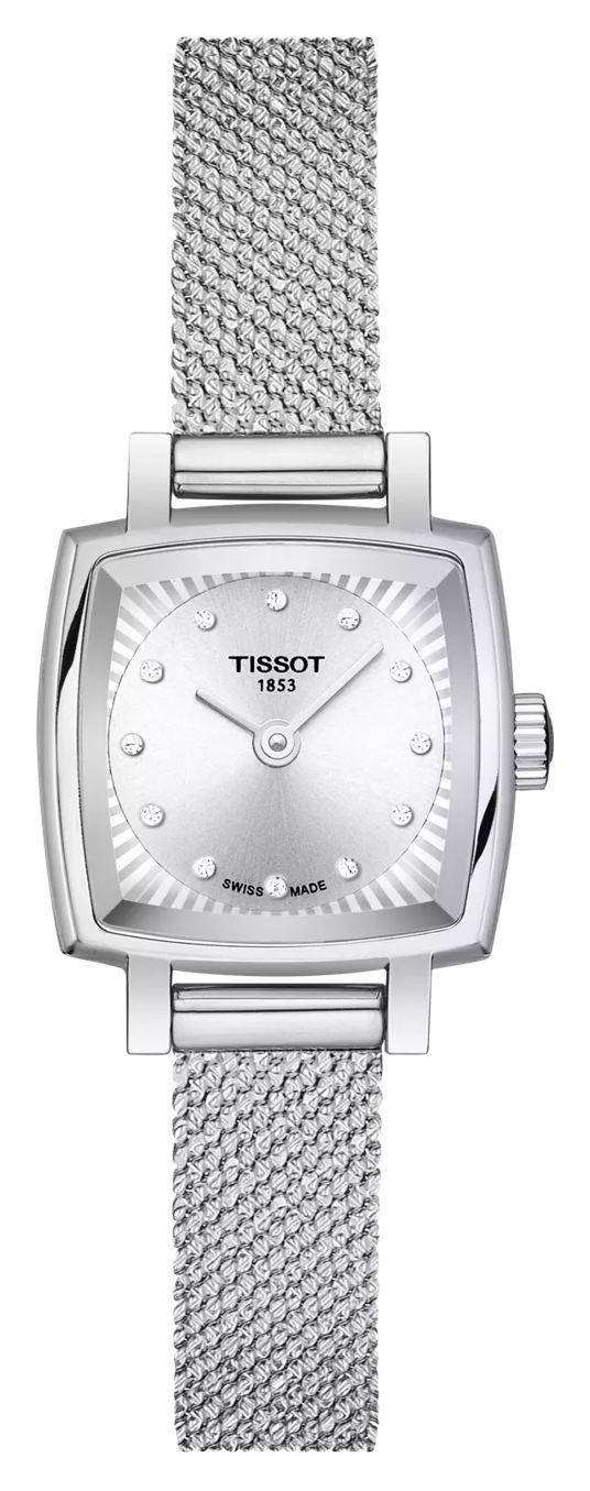Tissot T0581091103600 Lovely Square (20mm) Silver Dial / Watch