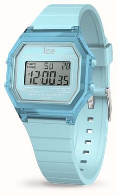 Ice-Watch ICE Digit Retro Sky Blue (32mm) Blue Digital Dial / Blue Silicone Strap 022888
