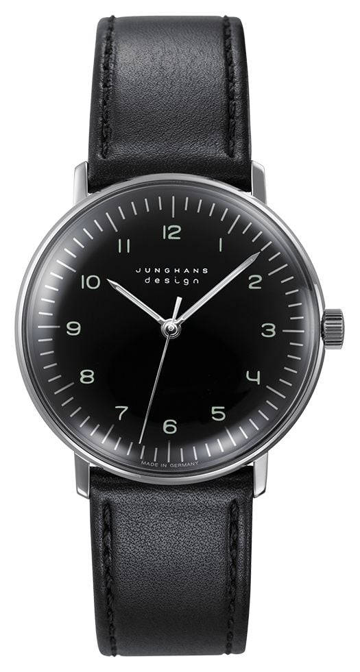 Junghans 27/3702.02 Max Bill Handaufzug Black Dial Black Watch