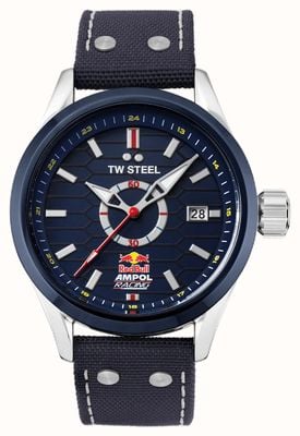 TW Steel Red Bull Ampol Racing (45mm) Blue Dial / Blue Canvas Hybrid Strap VS93