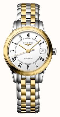 LONGINES Flagship Classic Automatic (26mm) White Dial / Two-Tone Stainless Steel Bracelet L42743217