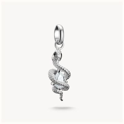 Thomas Sabo Charm pendant snake with stone Connect silver CC1264-041-14