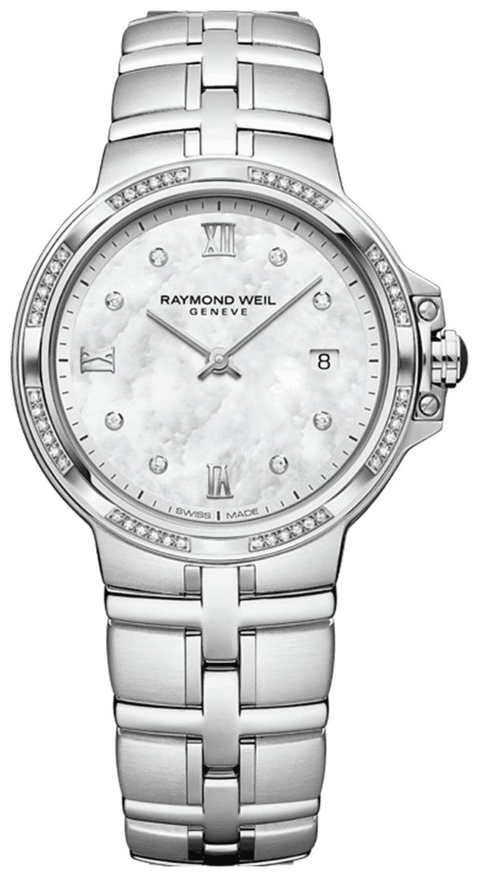 Raymond Weil 5180-STS-00995 Parsifal Quartz Classic Diamond Watch