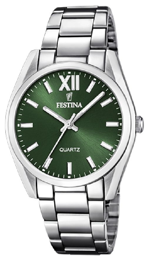 Festina F20622/4 Acero Clasico (36.8mm) Green Dial / Watch