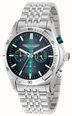 Aston Martin Thrill CLP Quartz Chronograph (45mm) Black Dial / Steel Bracelet & Silicone Strap MTRL1F607 - alternate view 2