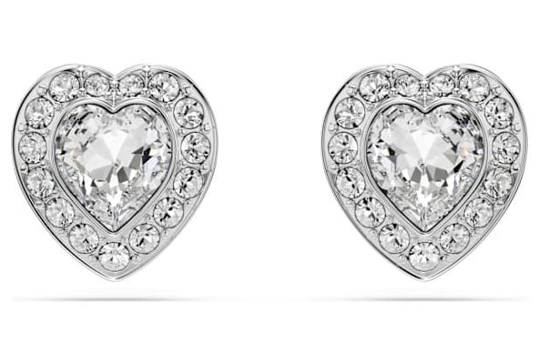 Swarovski 5720859 x Ariana Grande Heart-Shaped Crystal Stud Jewellery