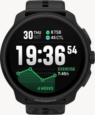 Suunto RACE 2 AMOLED Multisport Performance Watch (49mm) All Black SS051200000