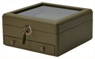 WOLF Earth Watch Stand Box Olive 190741 190741