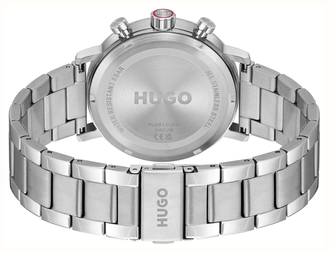 HUGO Takeoff (43mm) Blue Dial / Stainless Steel Bracelet 1530467 - alternate view 3