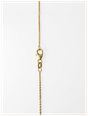 9ct Yellow Gold Drop Pendant Necklace J87184 - alternate view 3