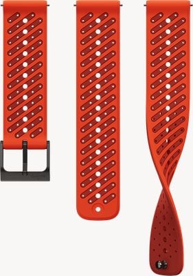 Suunto Athletic 8 Coral Orange Silicone Strap - 22mm (S+M) - STRAP ONLY Watch SS051243000