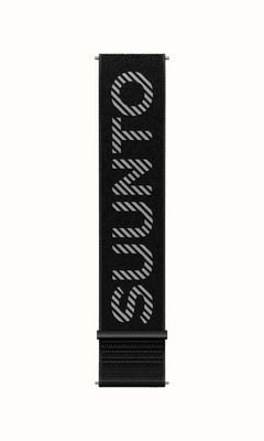 Suunto Athletic 7 All Black Textile Loop Strap - 22mm (S/M+M/L) - STRAP ONLY SS051131000